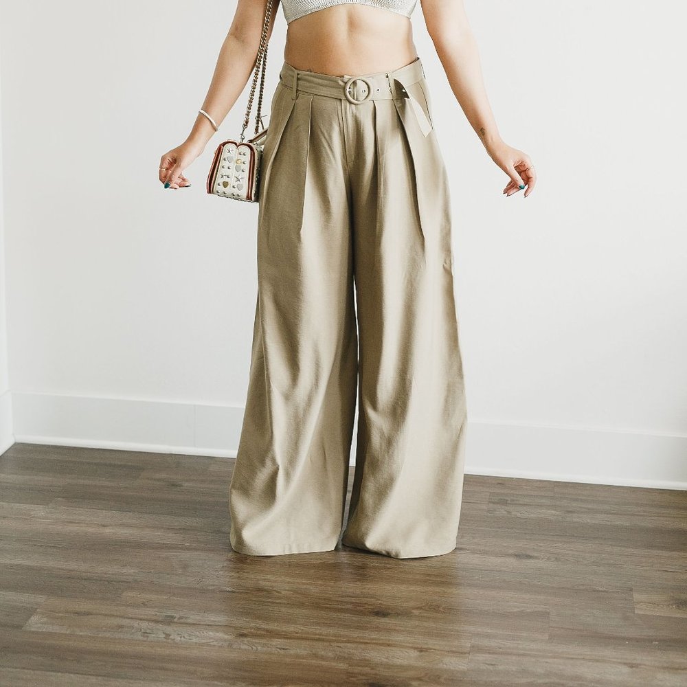 Wide Leg Trousers